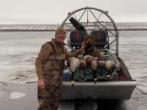Goose hunting in WA